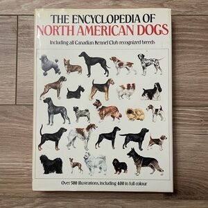 The Encyclopedia of North American Dogs Hardcover Coffee Table Book